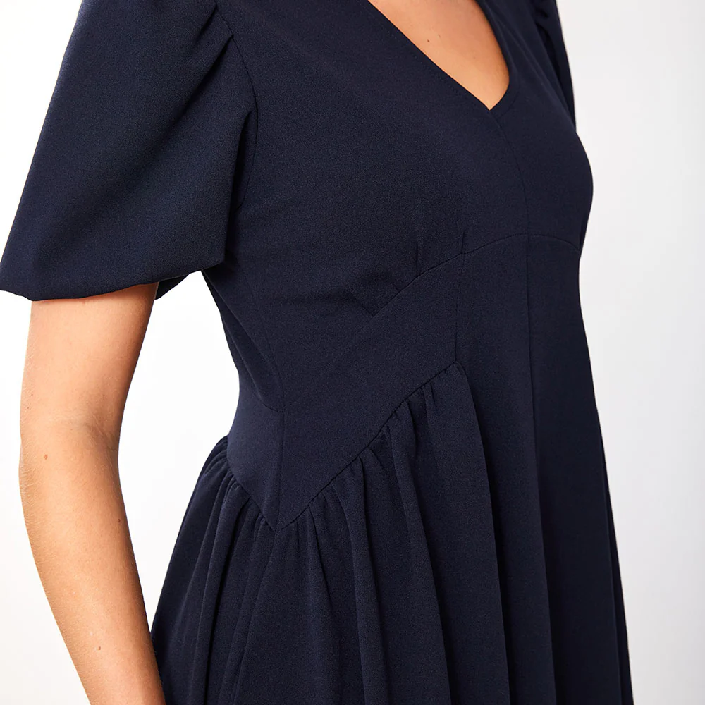 Nicole Dress (Navy) - Image 11