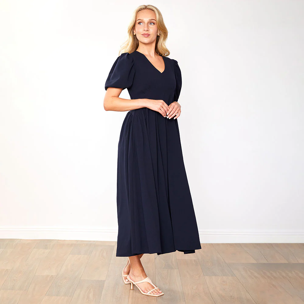 Nicole Dress (Navy) - Image 15