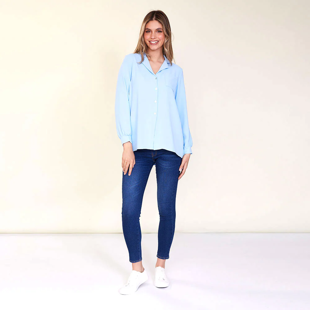 Nikki Shirt (Baby Blue) - Image 5