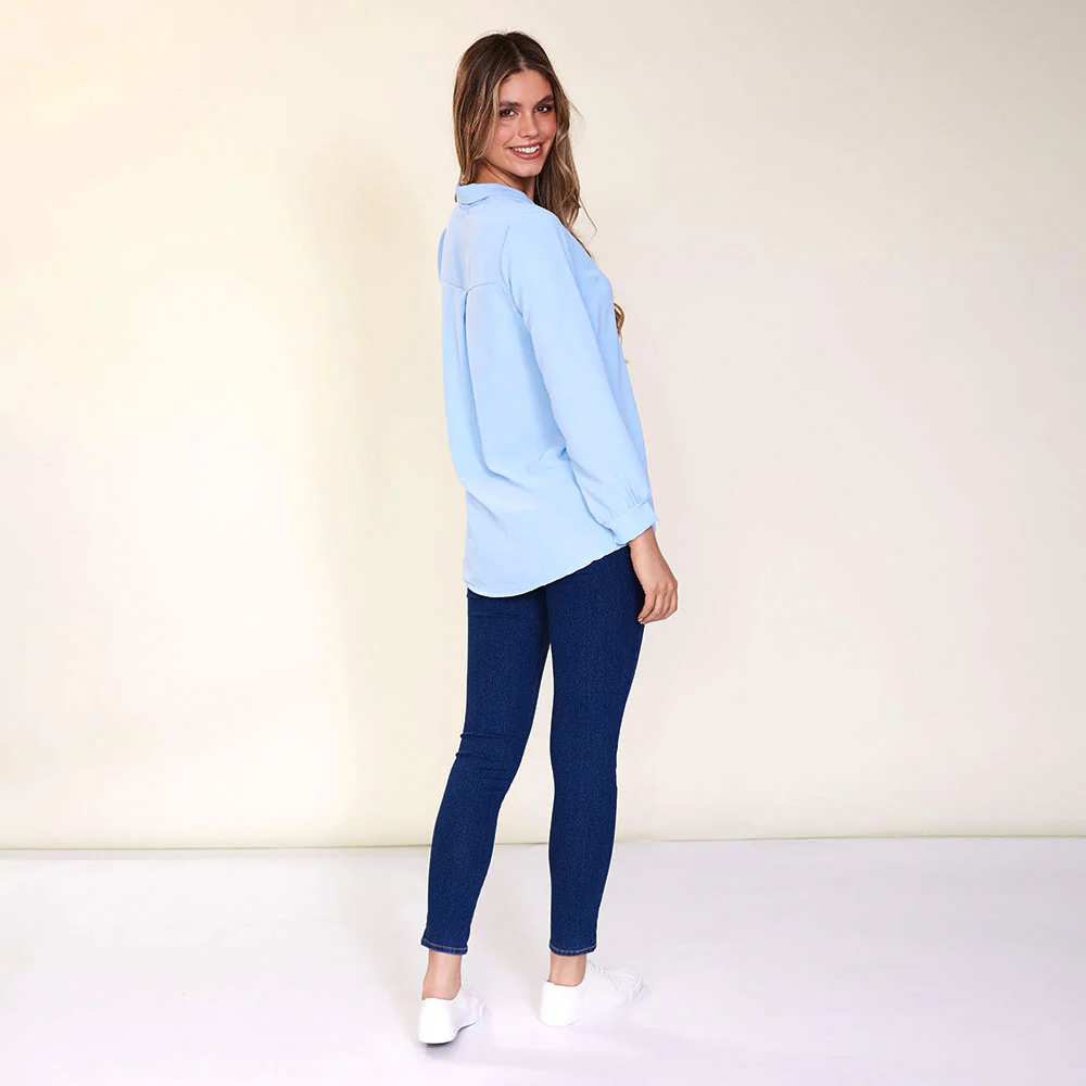 Nikki Shirt (Baby Blue) - Image 8