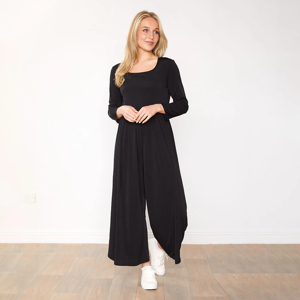 Nina Jumpsuit (Black) - Image 6