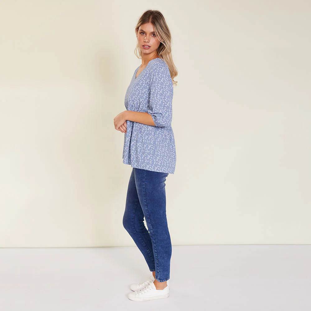 Nina Top (Light Blue) - Image 11