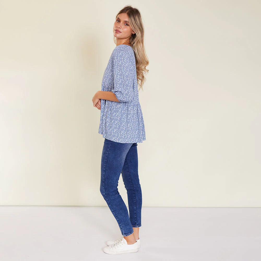 Nina Top (Light Blue) - Image 12