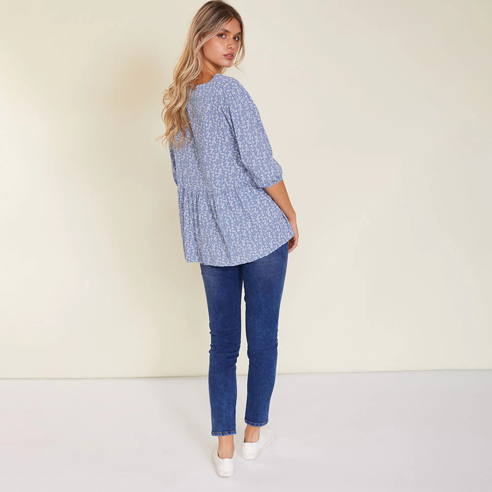 Nina Top (Light Blue) - Image 13