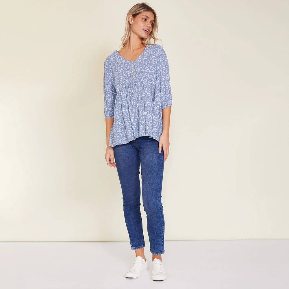 Nina Top (Light Blue) - Image 4