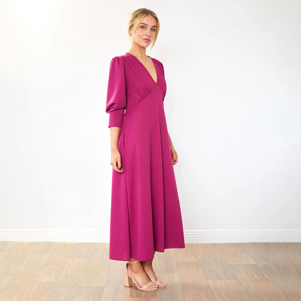 Oakley Dress (Berry) - Image 3