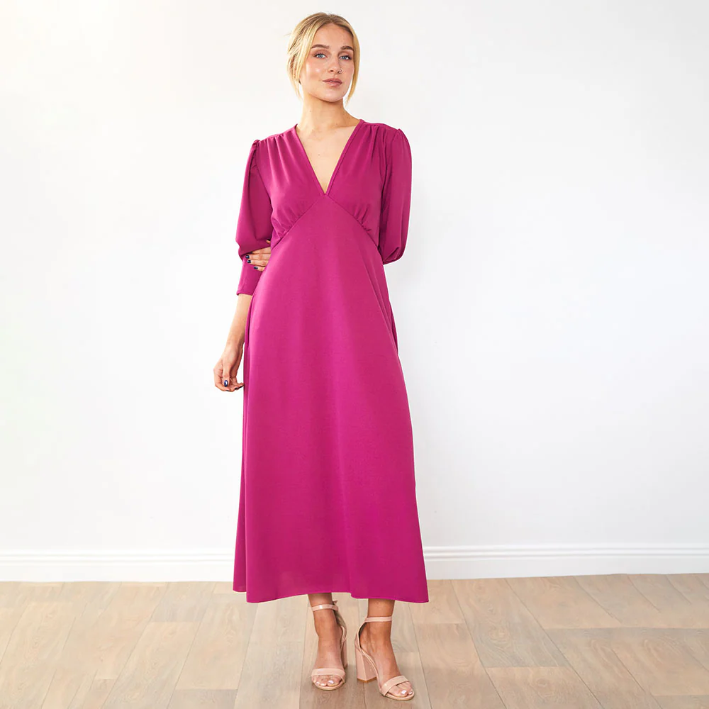 Oakley Dress (Berry) - Image 4