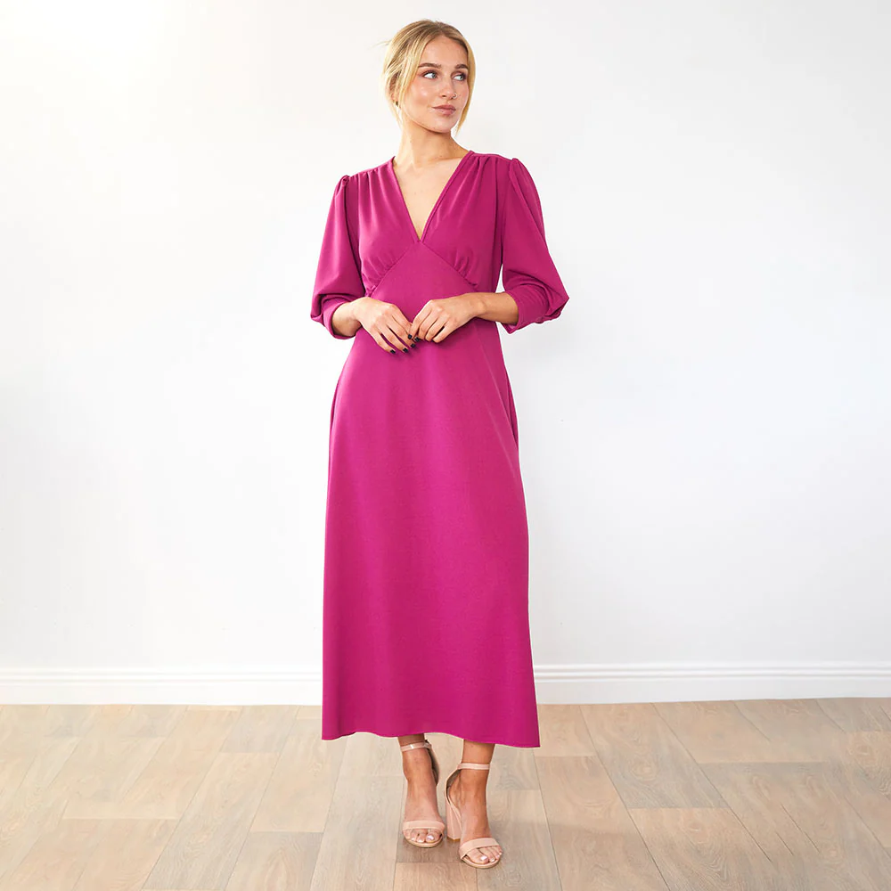 Oakley Dress (Berry) - Image 5