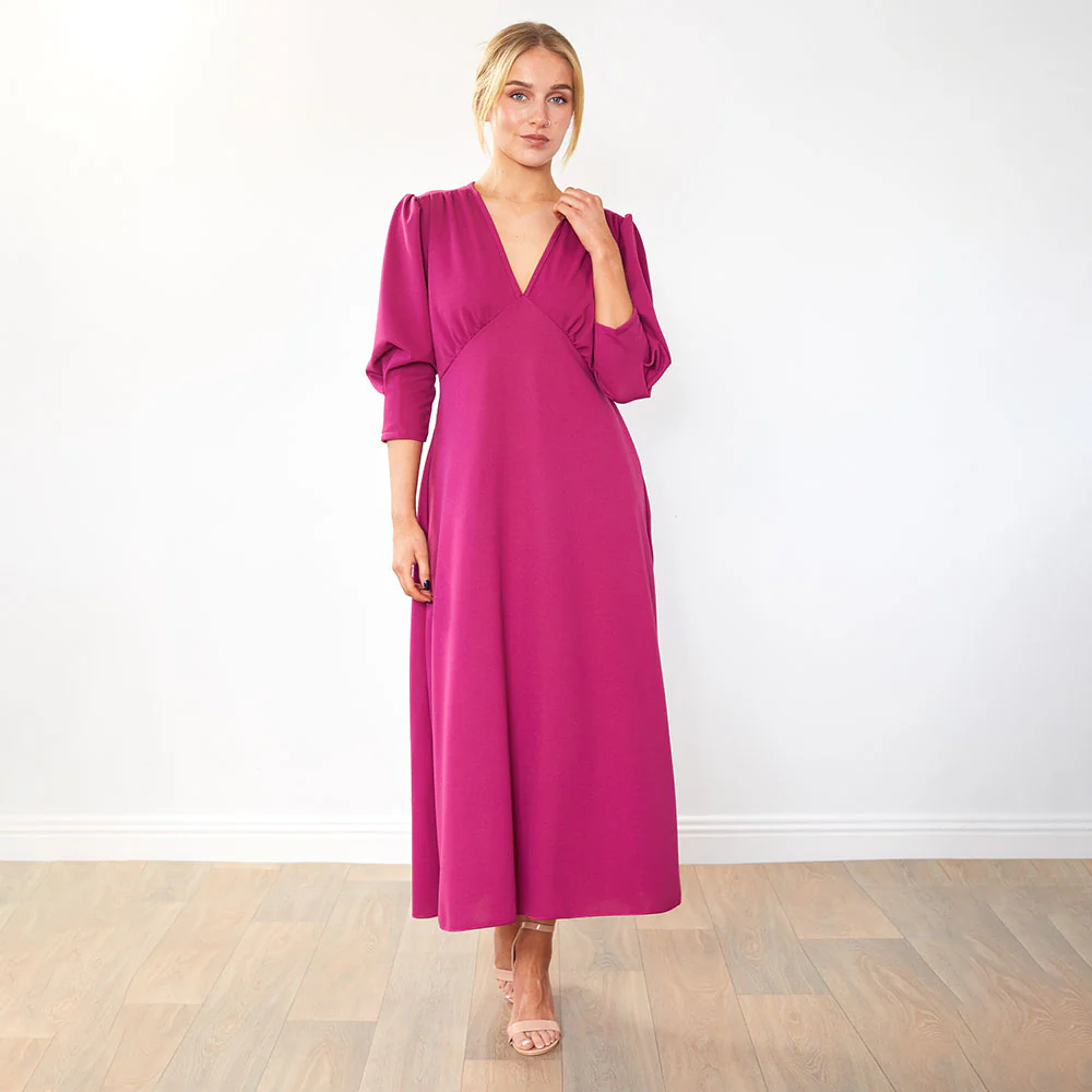 Oakley Dress (Berry) - Image 6