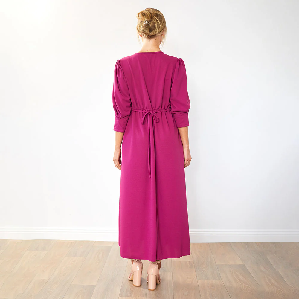 Oakley Dress (Berry) - Image 8