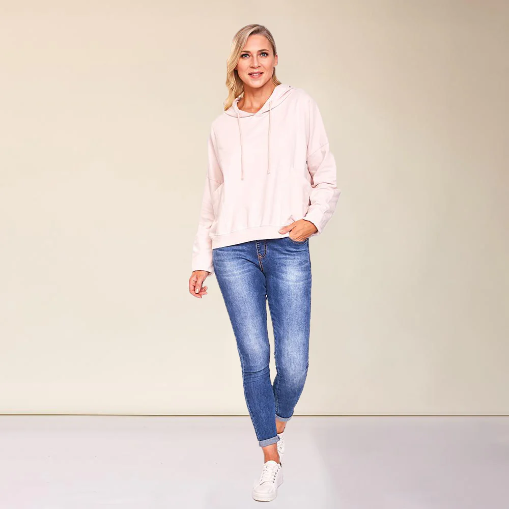 Oakley Hoody (Baby Pink) - Image 2