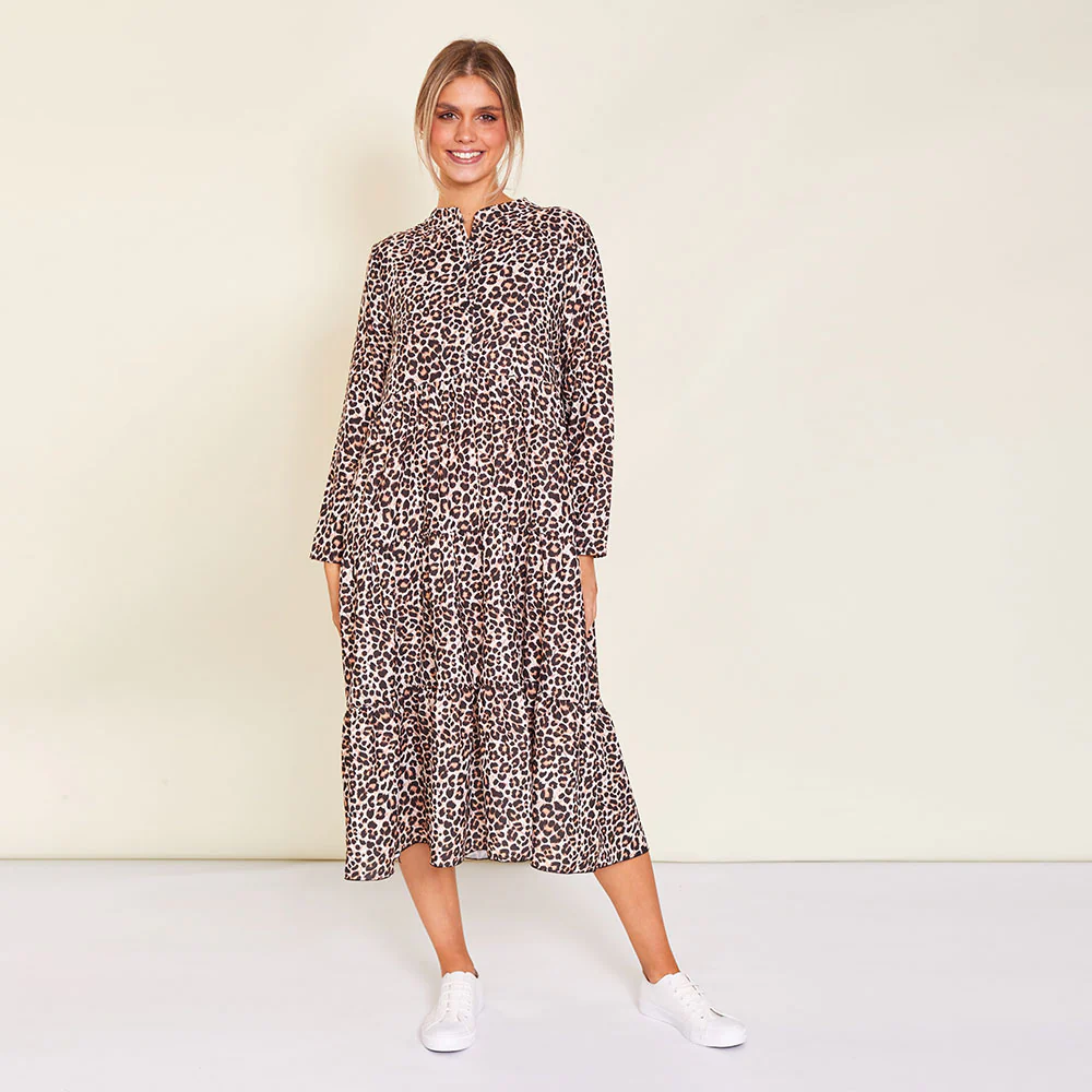 Orla Dress (Leopard)