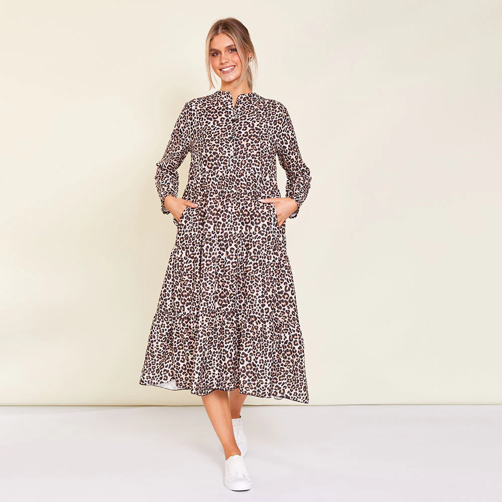 Orla Dress (Leopard) - Image 3