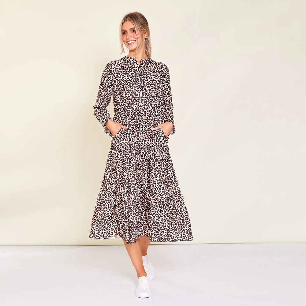 Orla Dress (Leopard) - Image 4
