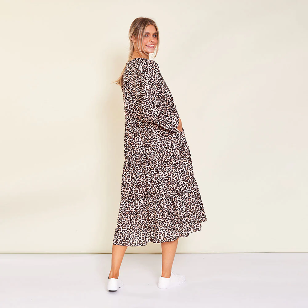 Orla Dress (Leopard) - Image 6