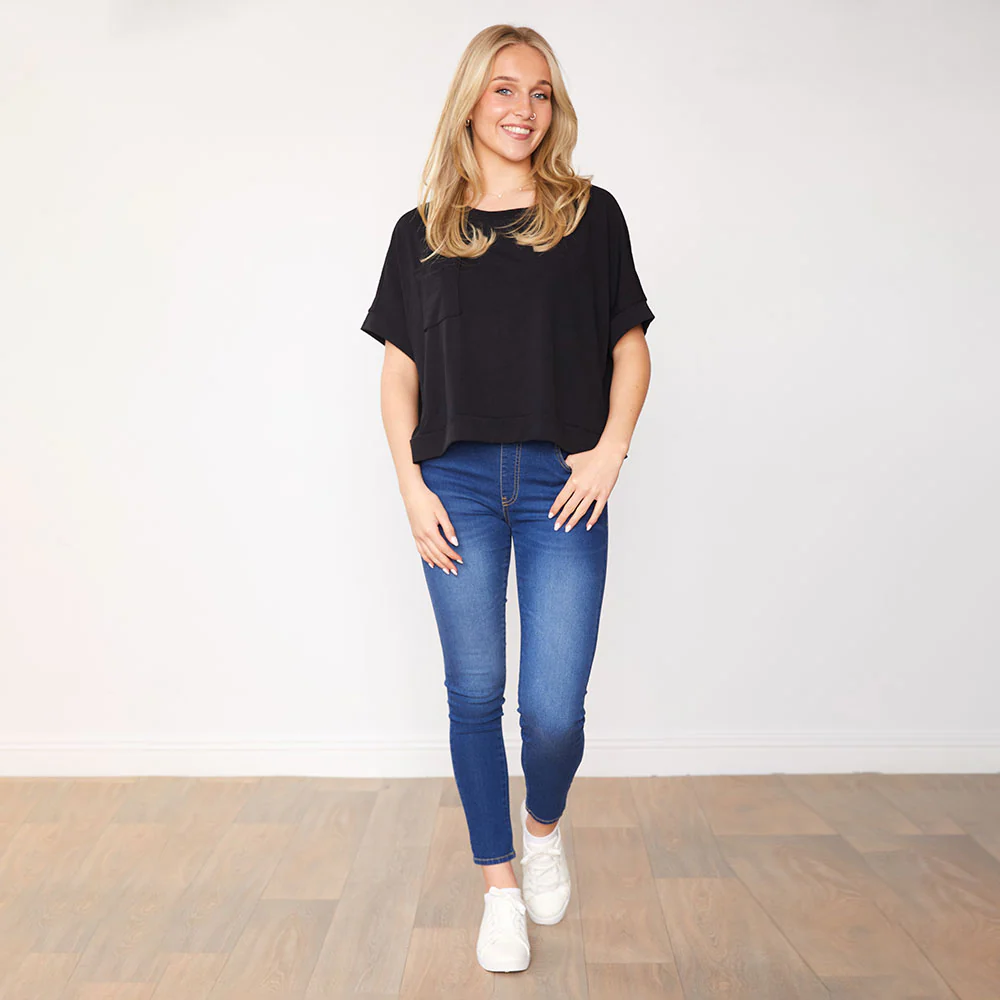 Orla Top (Black) - Image 2