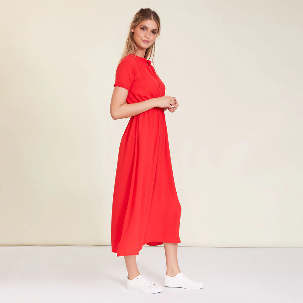 Parker Dress (Red) - Image 3