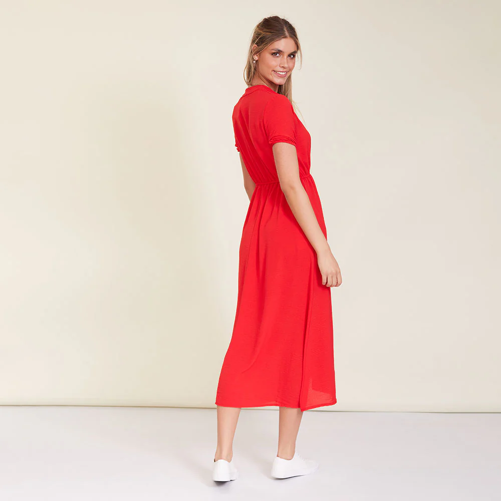 Parker Dress (Red) - Image 6