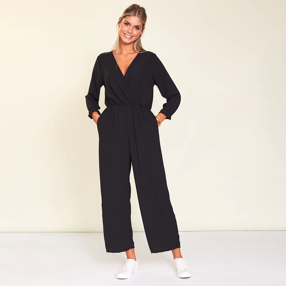 Pattie Jumpsuit (Black) - Image 3