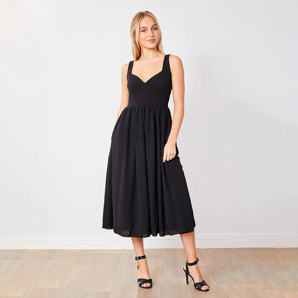 Penny Dress (Black) - Image 3