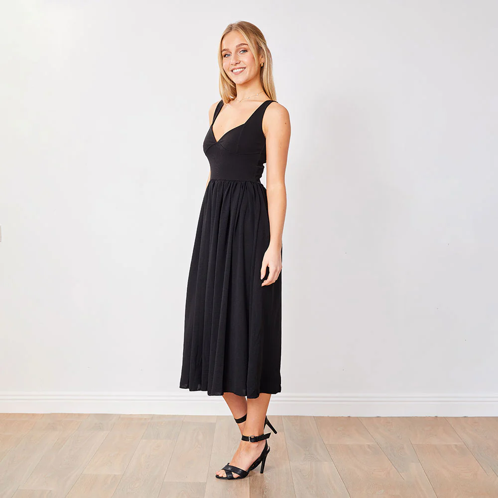 Penny Dress (Black) - Image 4