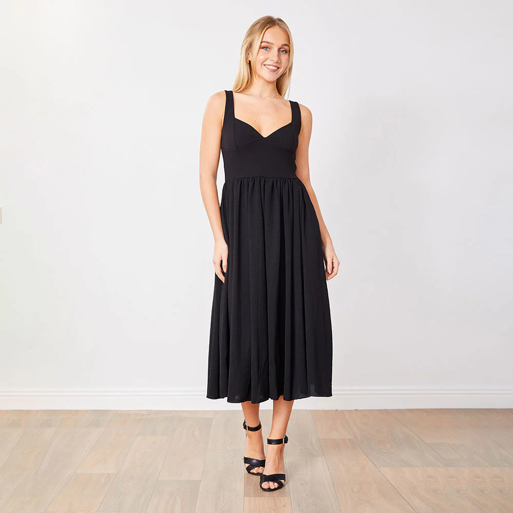 Penny Dress (Black) - Image 7