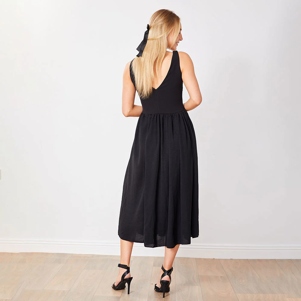 Penny Dress (Black) - Image 8
