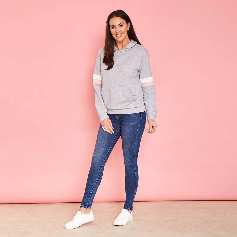 Penny Hoody (Dove Grey) - Image 2
