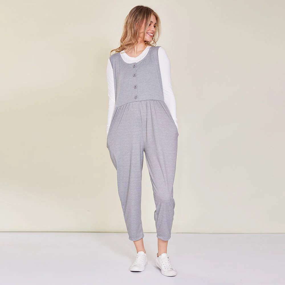Penny Jumpsuit (Grey) - Image 4