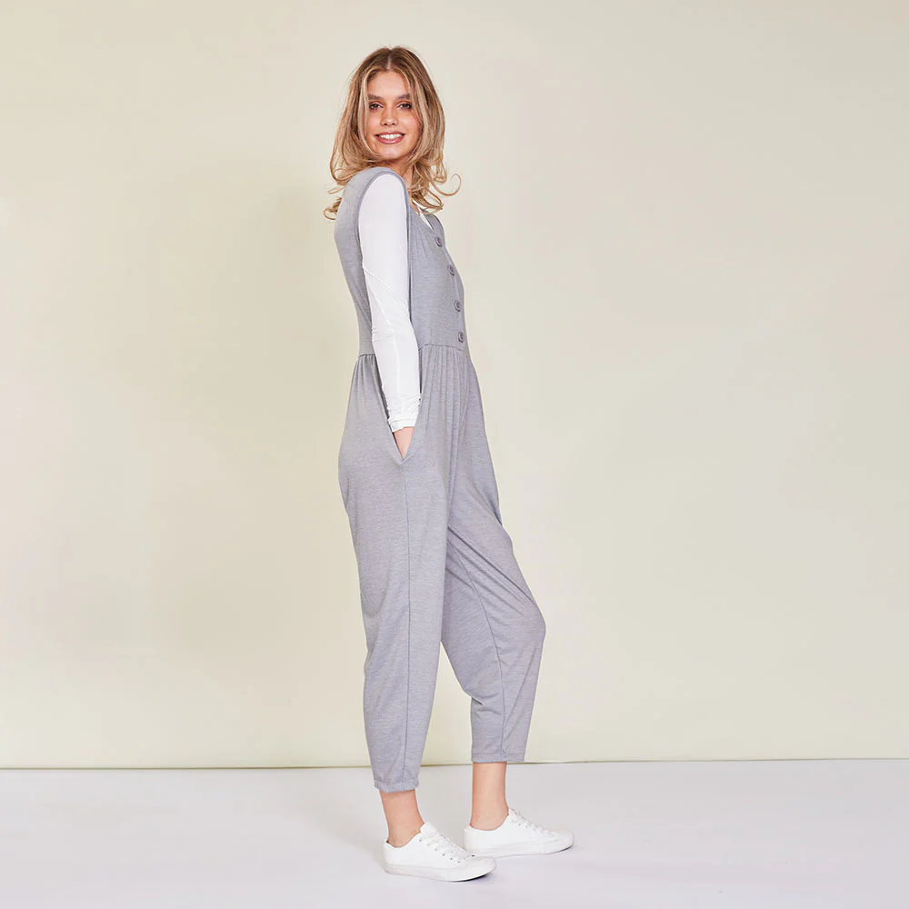 Penny Jumpsuit (Grey) - Image 6