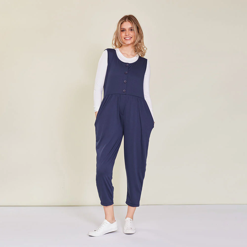 Penny Jumpsuit (Navy) - Image 3