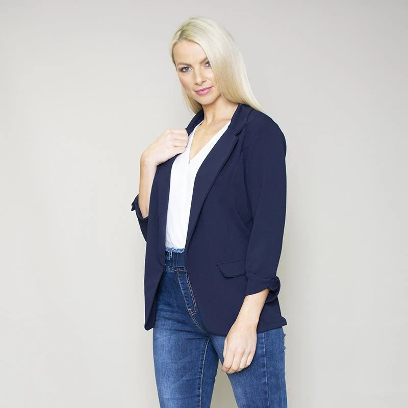 Rosalyn Stretch Blazer (Royal Navy) - Image 2