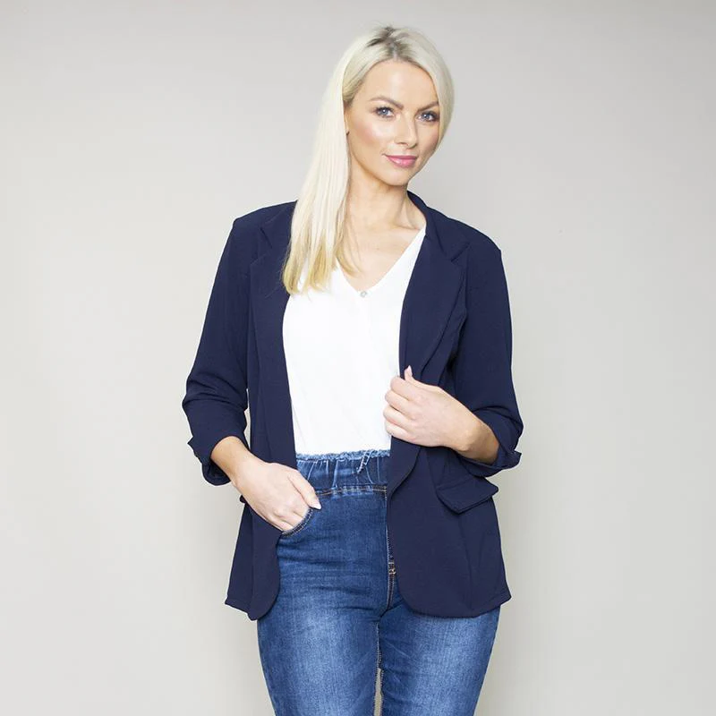 Rosalyn Stretch Blazer (Royal Navy) - Image 5
