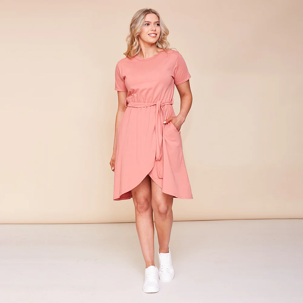 Peyton Dress (Dusty Rose) - Image 3