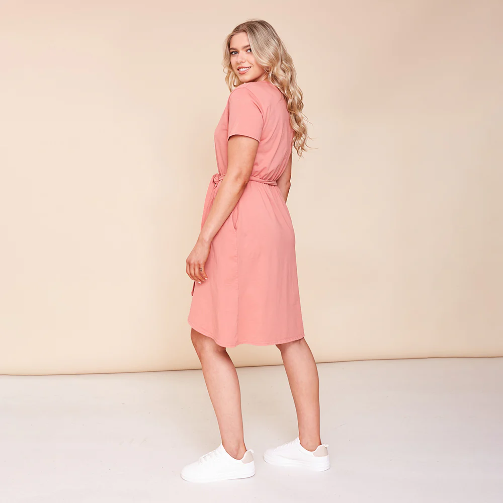 Peyton Dress (Dusty Rose) - Image 6