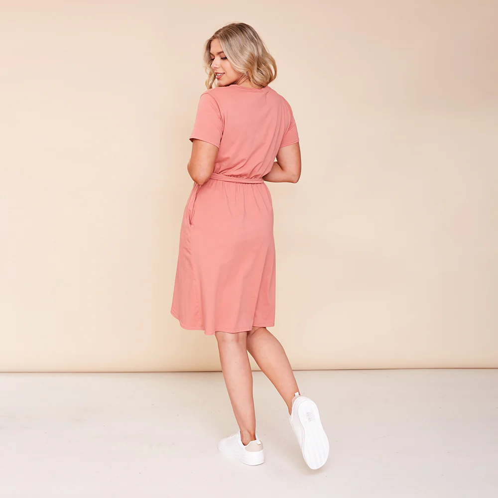 Peyton Dress (Dusty Rose) - Image 7