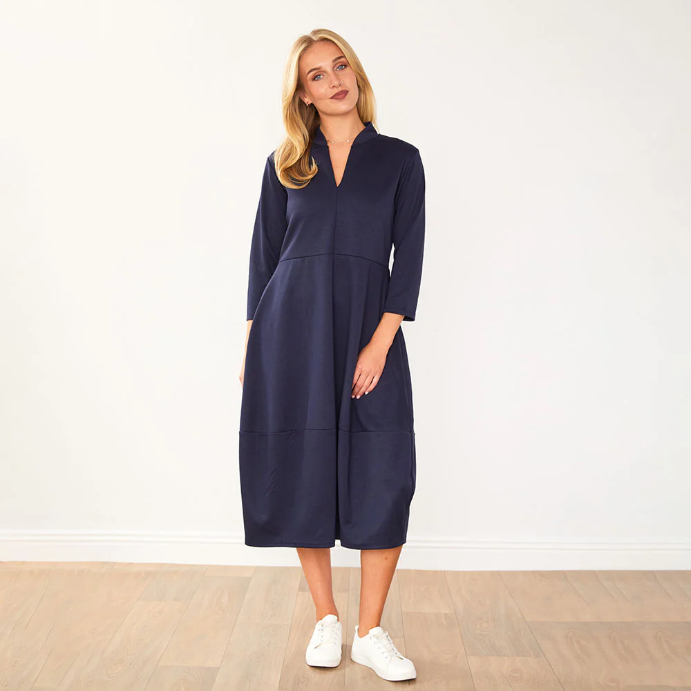 Pheobe Dress (Navy) - Image 8