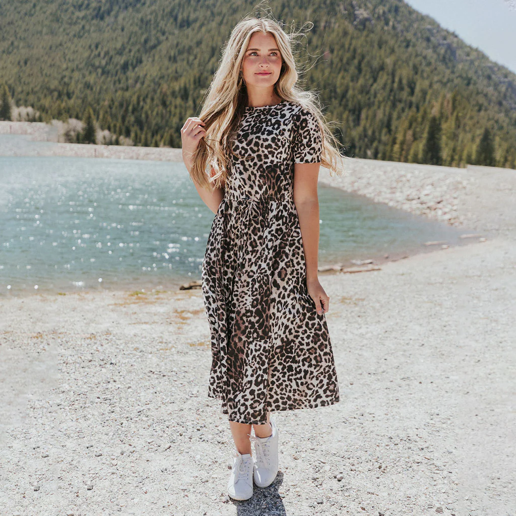 Piper Dress (Leopard) - Image 4