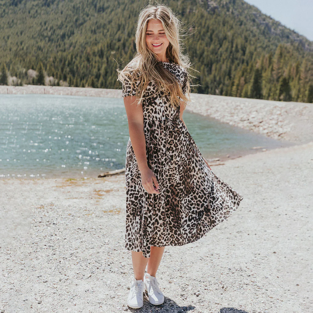 Piper Dress (Leopard) - Image 5