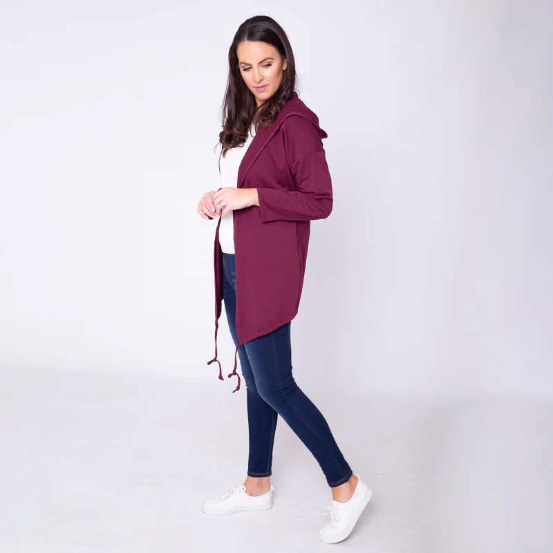 Pippa Parka Hoody Burgundy