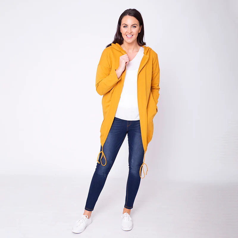 Pippa Parka Hoody Mustard