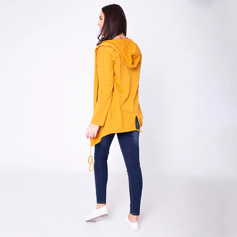 Pippa Parka Hoody Mustard - Image 10
