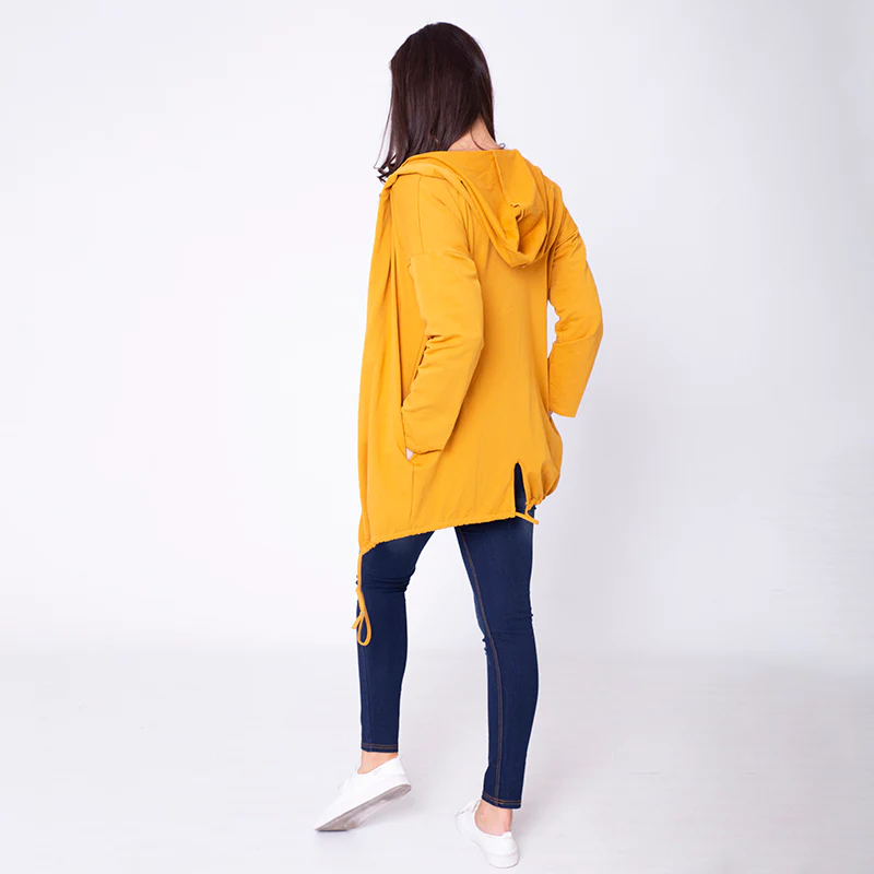 Pippa Parka Hoody Mustard - Image 11