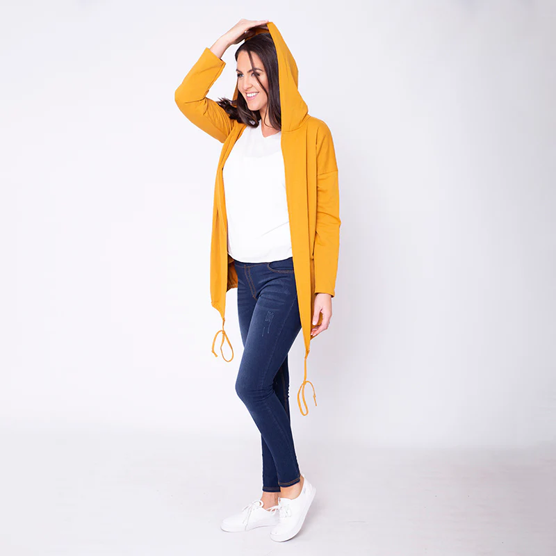 Pippa Parka Hoody Mustard - Image 4