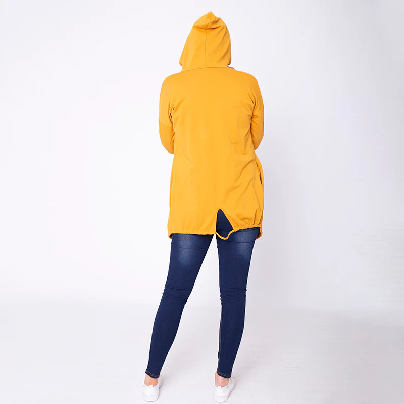 Pippa Parka Hoody Mustard - Image 7
