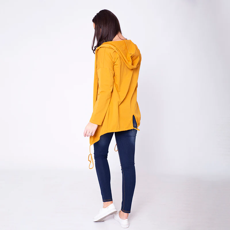 Pippa Parka Hoody Mustard - Image 9