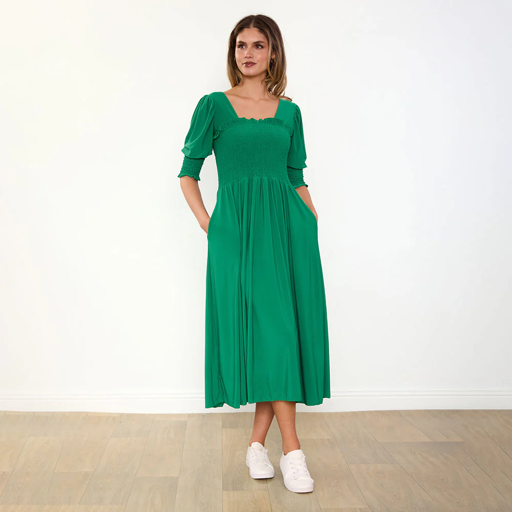 Pixie Dress (Green) - Image 4