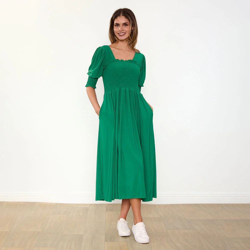 Pixie Dress (Green) - Image 6