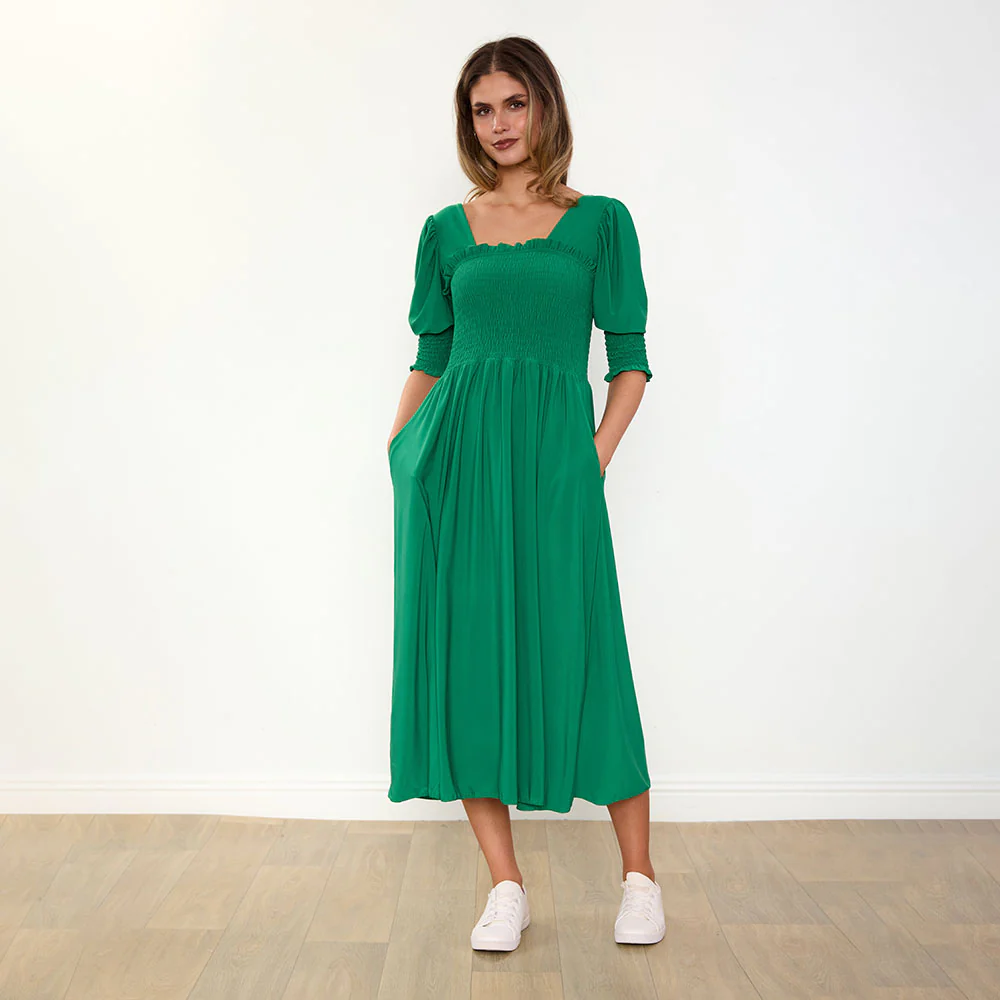 Pixie Dress (Green) - Image 8