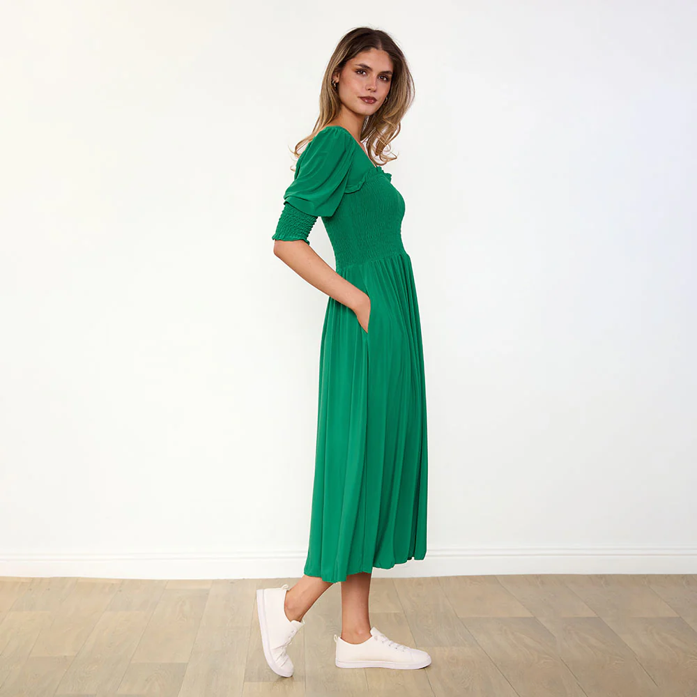 Pixie Dress (Green) - Image 9